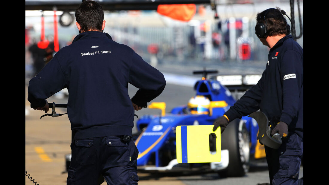 Marcus Ericsson - Sauber - Formel 1-Test - Barcelona - 19. Februar 2015

