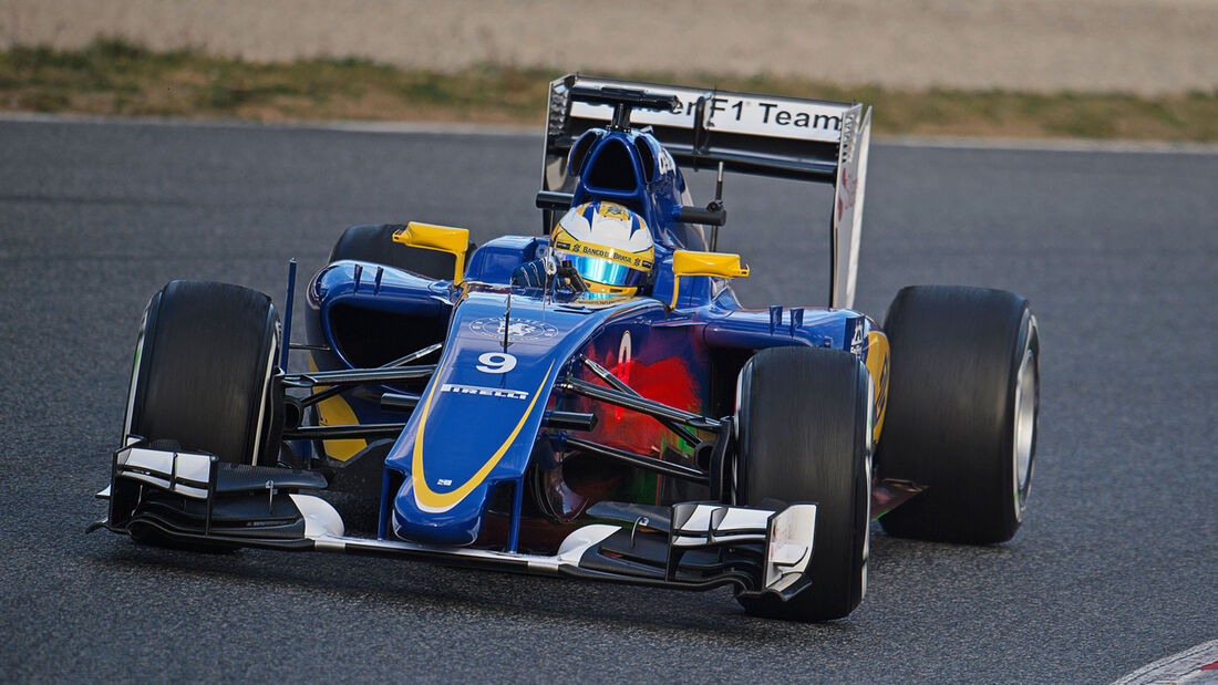 Marcus Ericsson - Sauber  Formel 1-Test - Barcelona - 26. Februar 2015