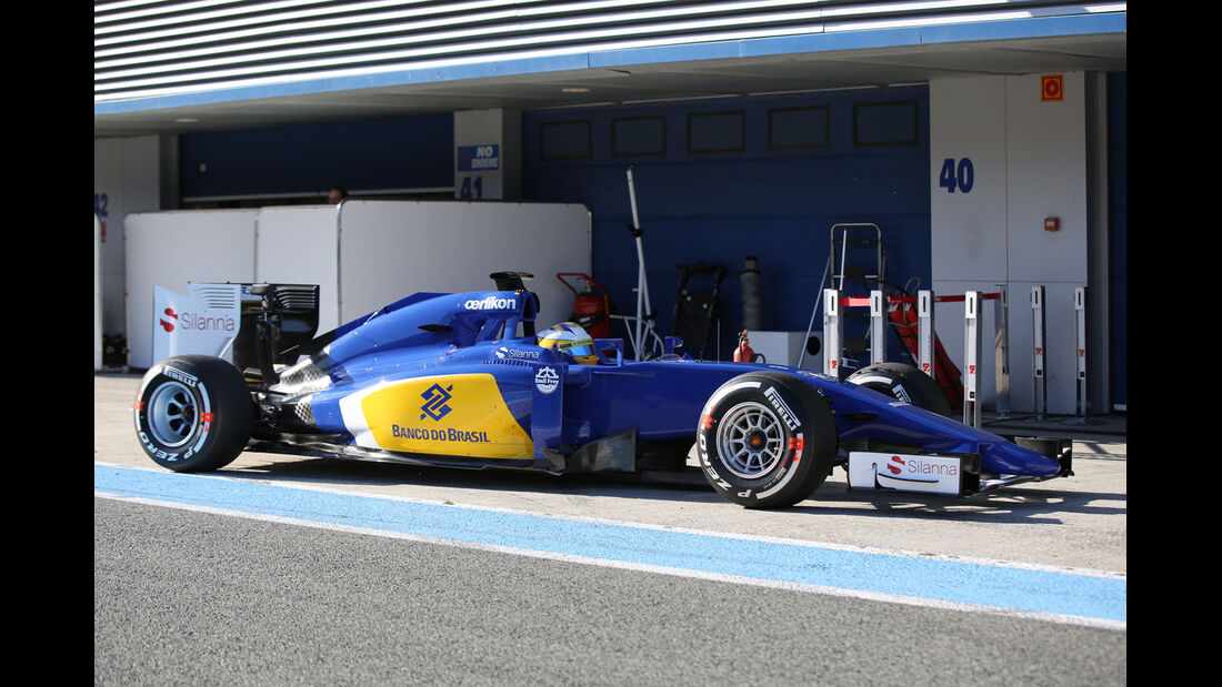 Marcus Ericsson - Sauber - Formel 1-Test Jerez - 1. Febraur 2015 
