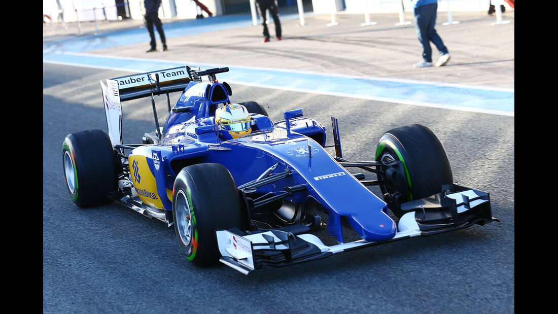 Marcus Ericsson - Sauber - Formel 1-Test Jerez - 1. Febraur 2015 