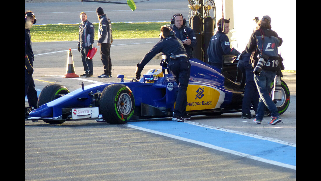 Marcus Ericsson - Sauber - Formel 1-Test Jerez - 1. Januar 2015 