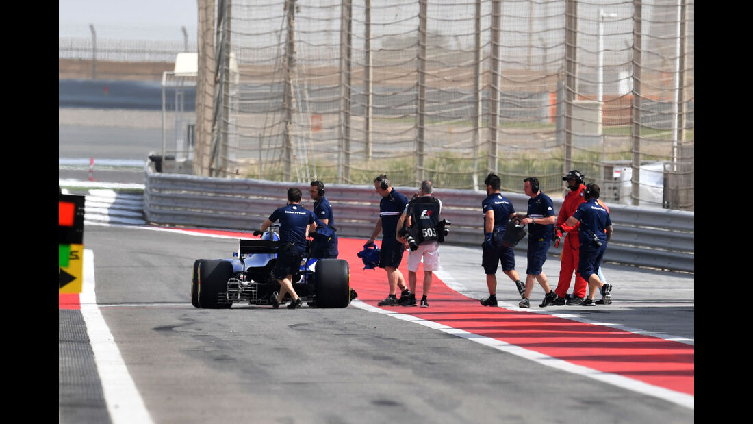 Marcus Ericsson - Sauber - Formel 1 - Testfahrten - Bahrain International Circuit - Dienstag - 18.4.2017