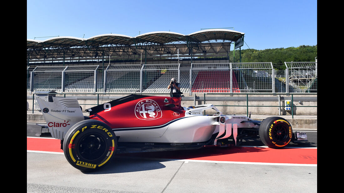 Marcus Ericsson - Sauber - GP Ungarn - Budapest - F1-Test - 31. Juli 2018