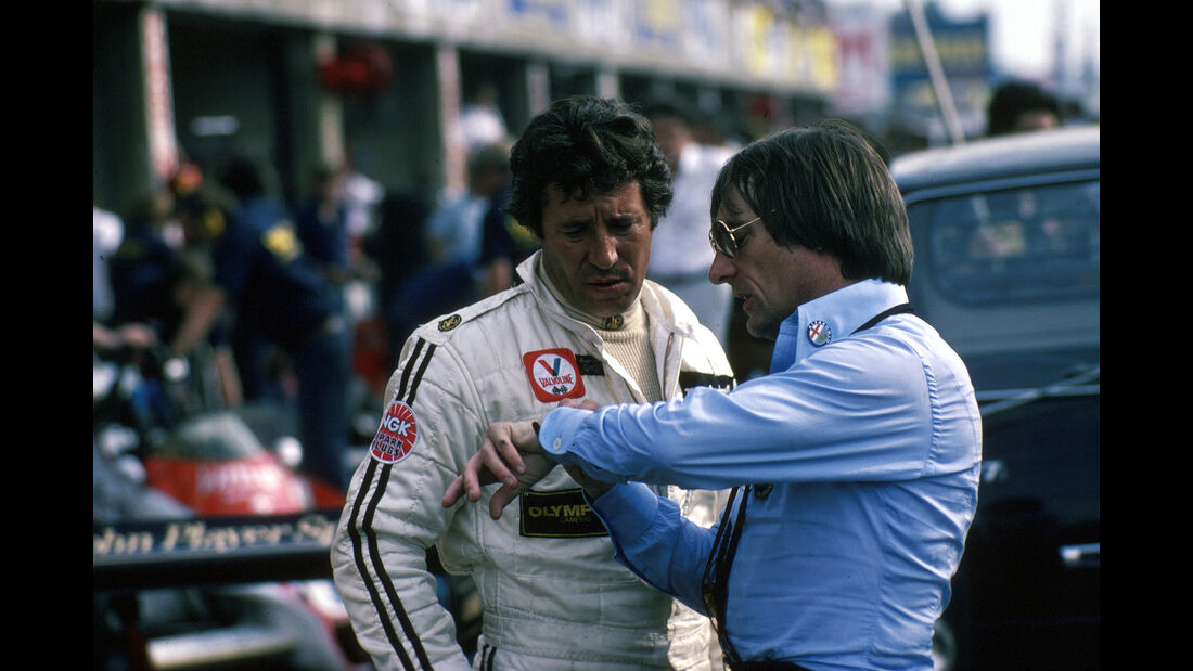 Mario Andretti - Bernie Ecclestone - GP Italien 1978 - Monza