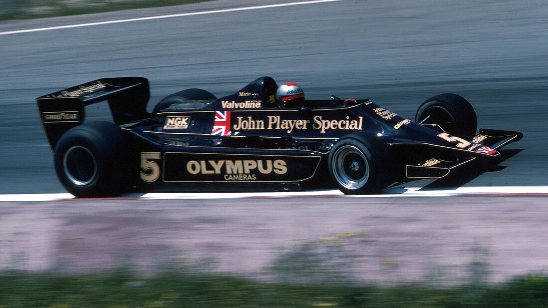 Mario Andretti - Lotus 79 - GP Spanien 1978