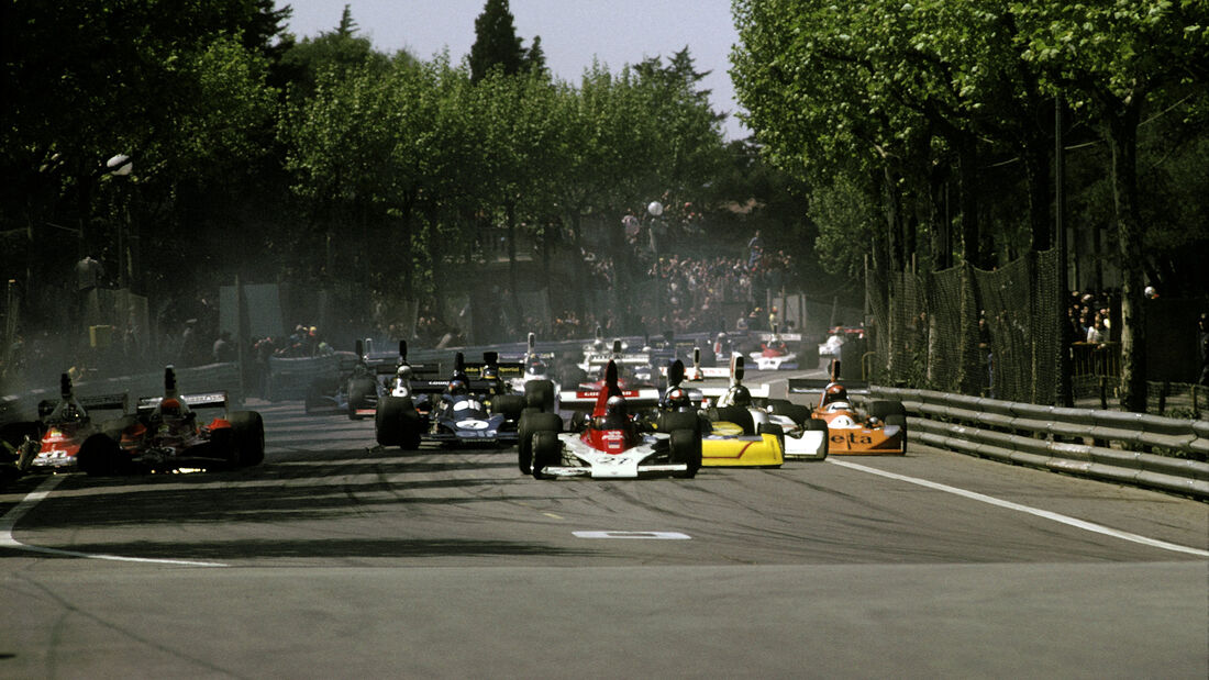 Mario Andretti - Parnelli VPJ4 - GP Spanien 1975 - Montjuich Park