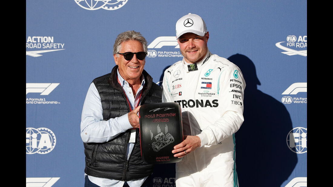 Mario Andretti & Valtteri Bottas  - Formel 1 - GP USA - Austin - 2. November 2019