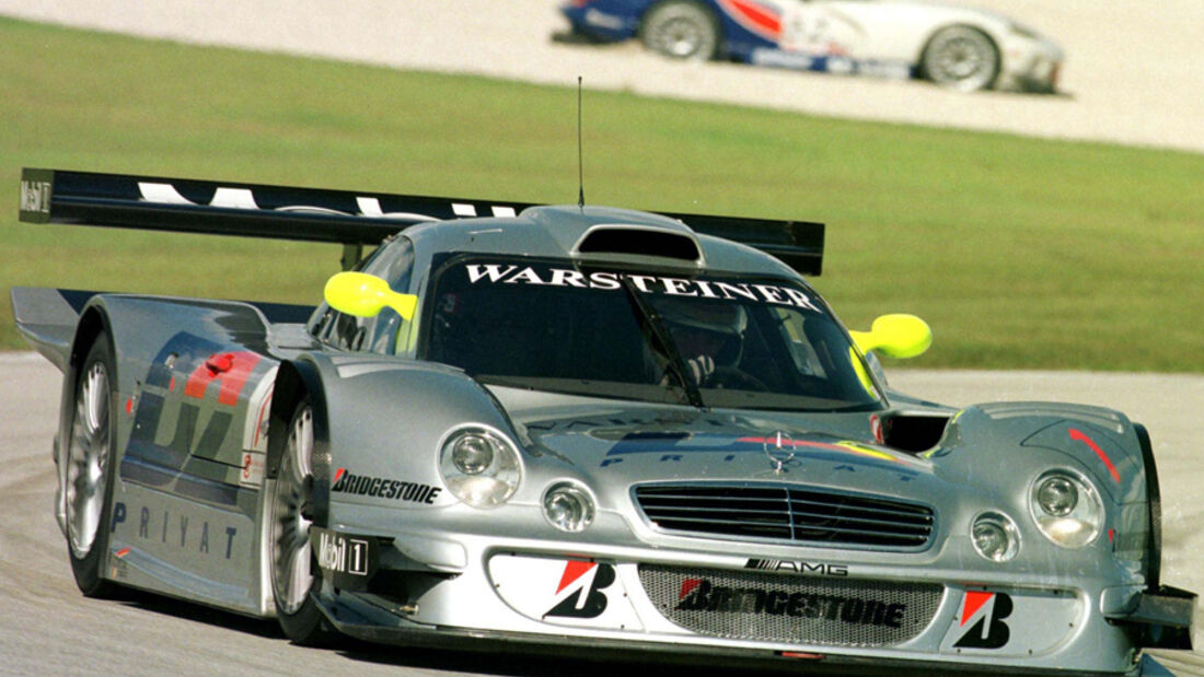 Mark Webber 1998 Suzuka FIA-GT Bernd Schneider Mercedes