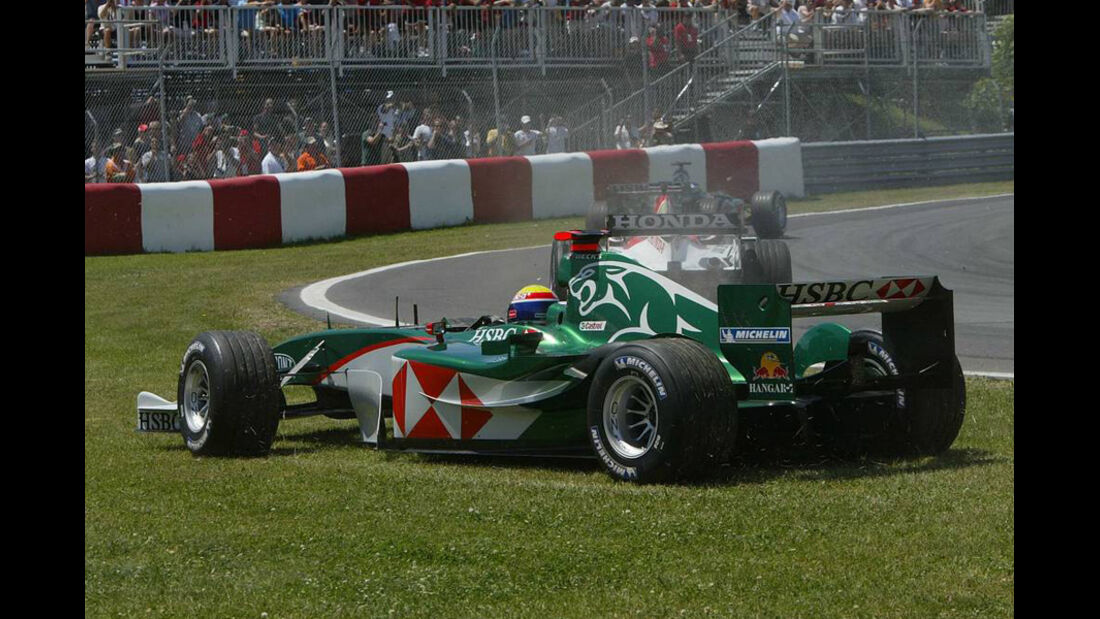 Mark Webber 2004 Jaguar