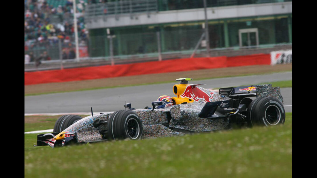 Mark Webber 2007 GP England