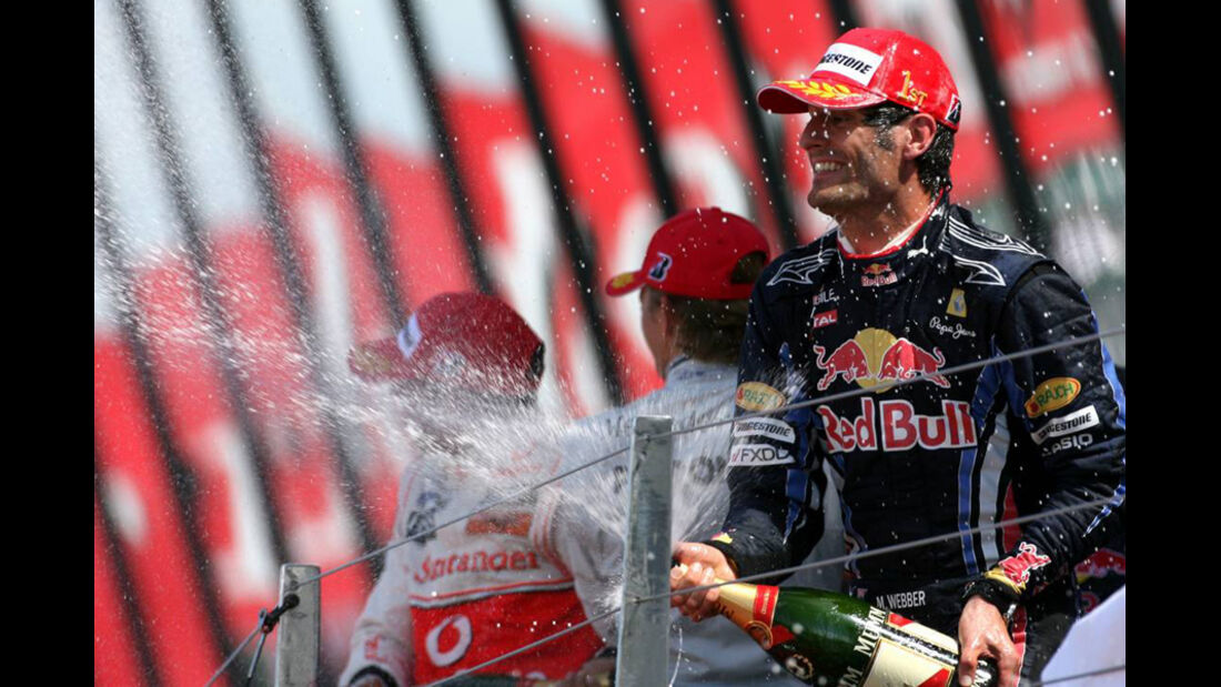 Mark Webber 2010 GP England