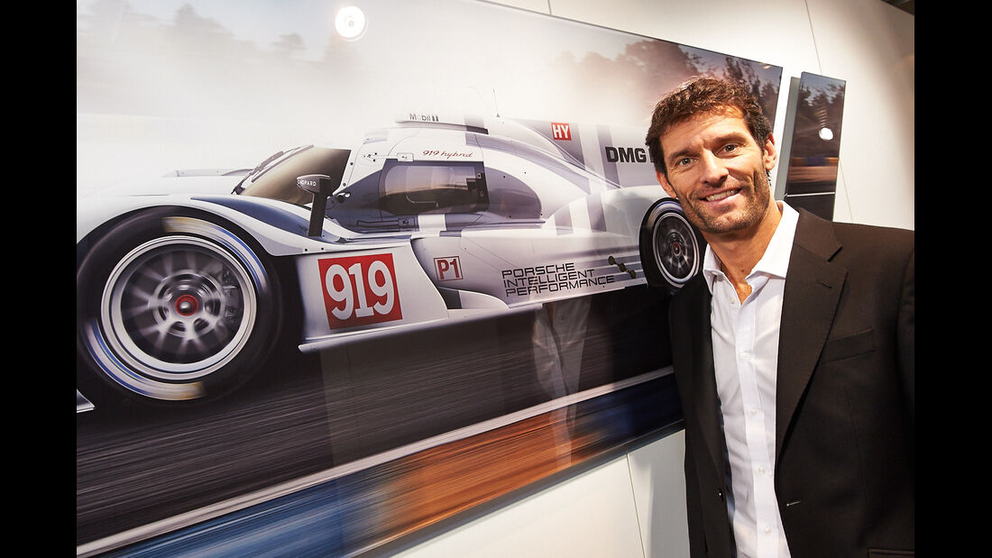 Mark Webber - Autosalon Genf 2014