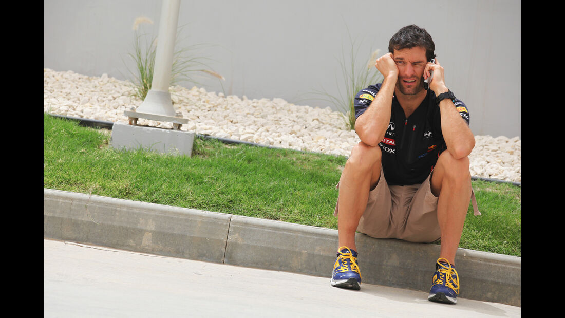 Mark Webber F1 Fun Pics 2012