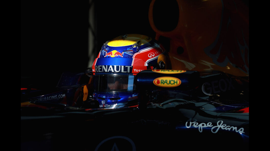 Mark Webber - F1-Test - Barcelona 2012