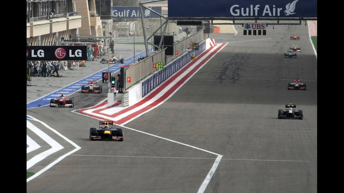 Mark Webber  - Formel 1 - GP Bahrain - 22. April 2012