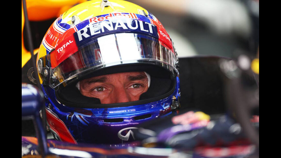 Mark Webber - Formel 1 - GP China - 12. April 2013