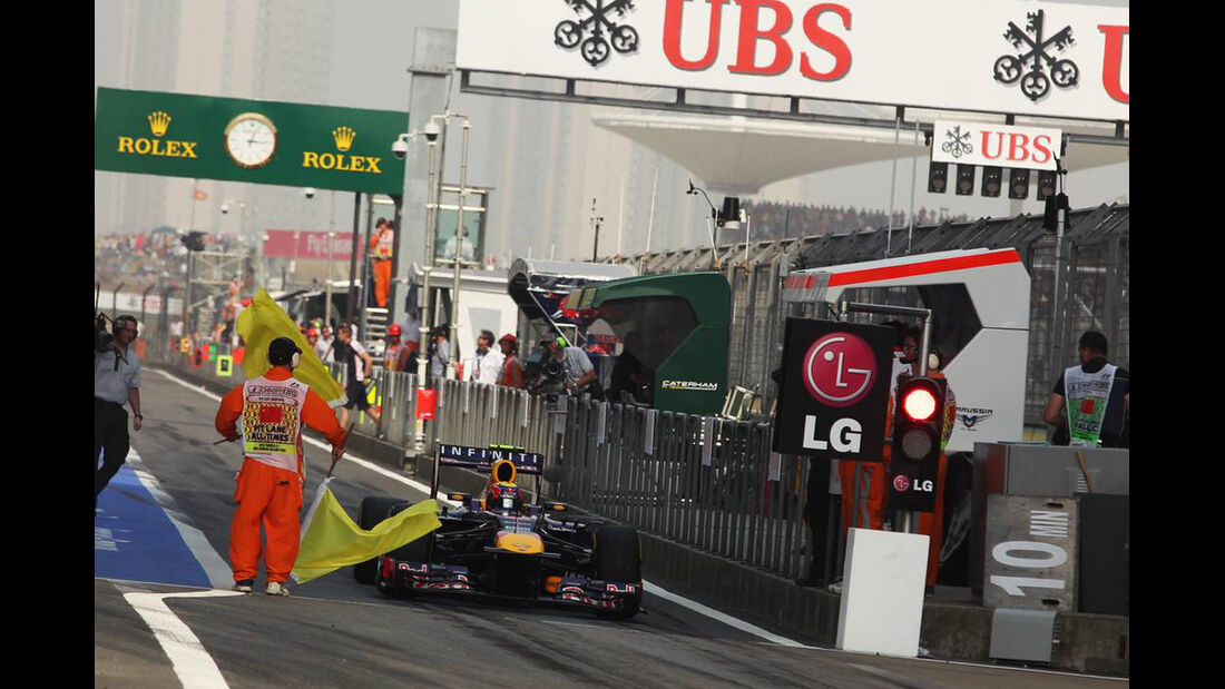 Mark Webber - Formel 1 - GP China - 14. April 2013