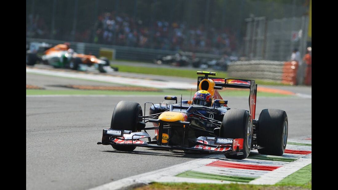 Mark Webber - Formel 1 - GP Italien - 09. September 2012