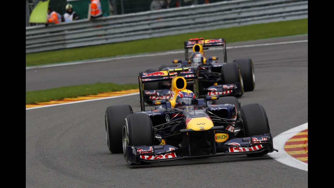 Mark Webber GP Belgien 2011