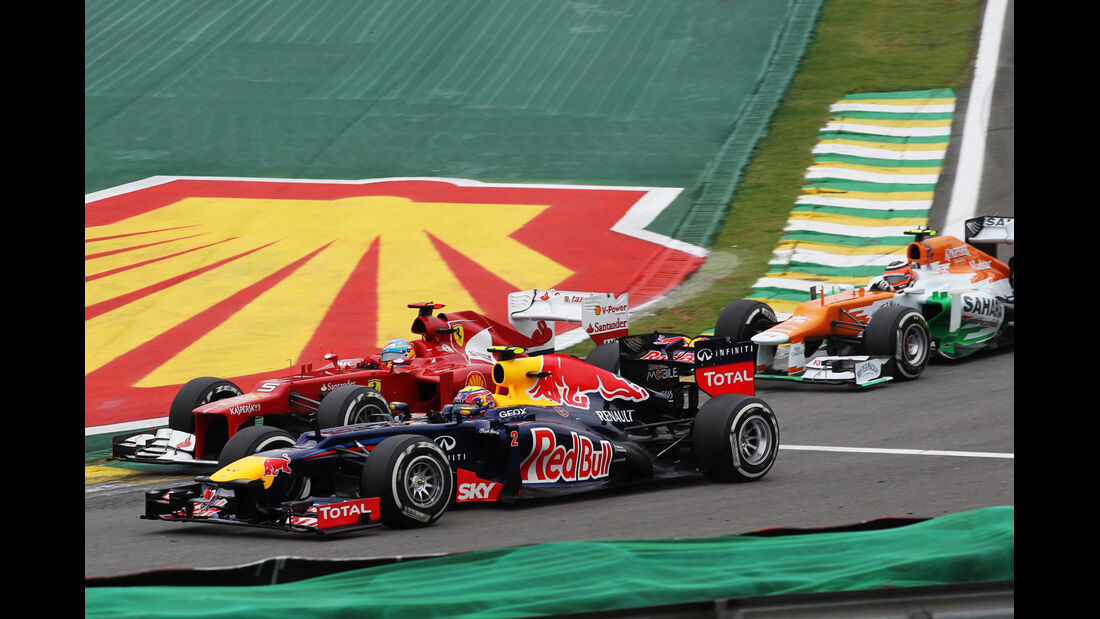 Mark Webber GP Brasilien 2012
