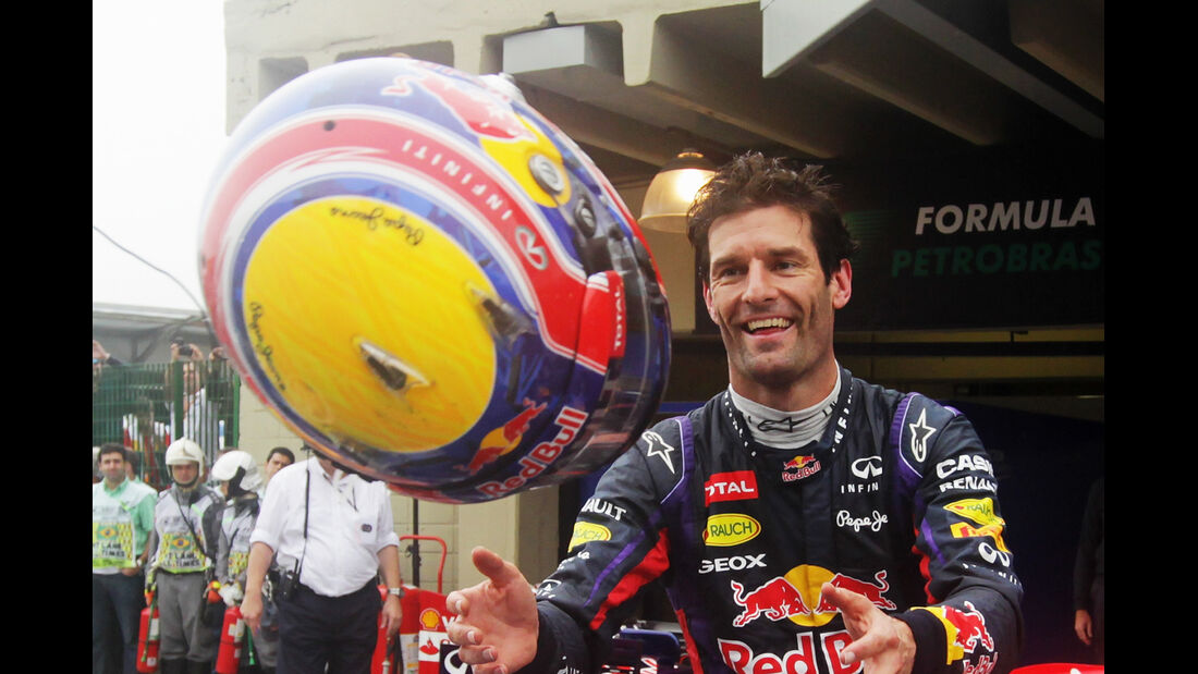 Mark Webber - GP Brasilien 2013