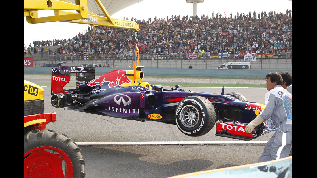 Mark Webber GP China 2013