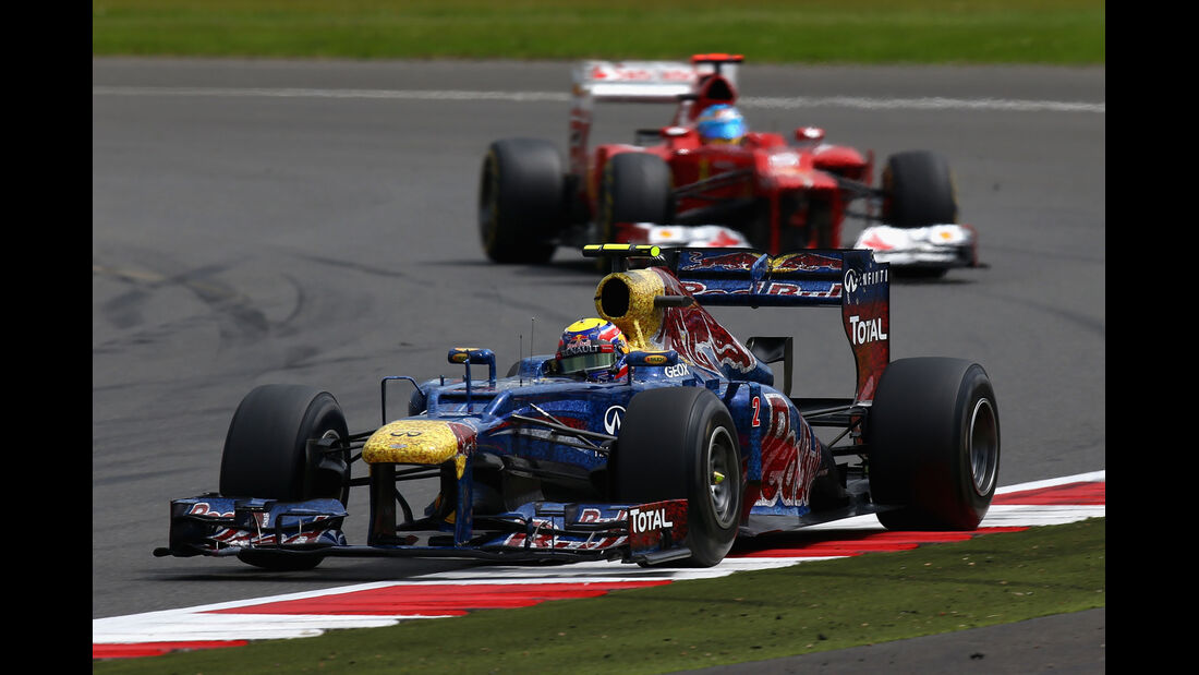 Mark Webber GP England Silverstone 2012