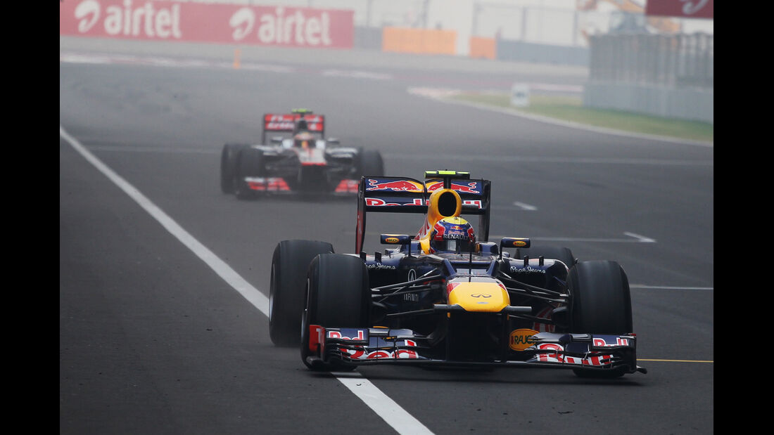 Mark Webber GP Indien 2012