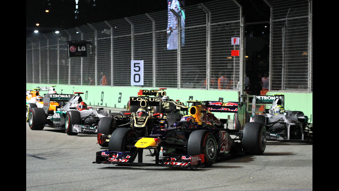 Mark Webber - GP Singapur 2012