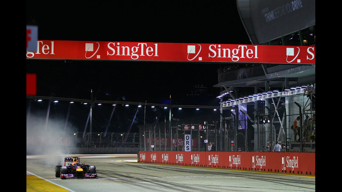Mark Webber - GP Singapur 2013