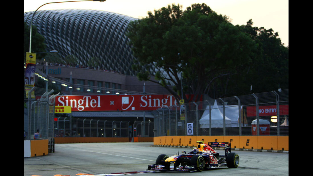 Mark Webber - GP Singapur - 23. September 2011