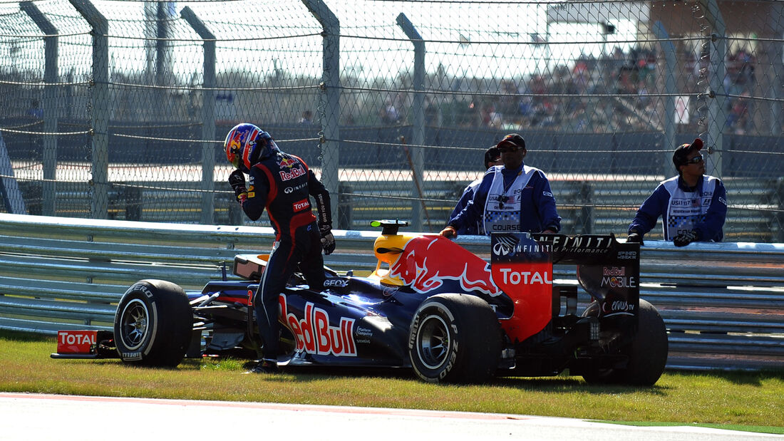 Mark Webber Lichtmaschine GP USA 2012