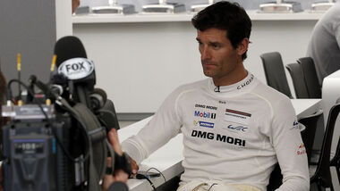 Mark Webber - Porsche - 24h-Rennen - Le Mans 2014