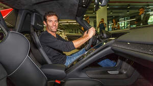 Mark Webber - Porsche 918 Spyder - Zuffenhausen 2015