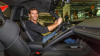 Mark Webber - Porsche 918 Spyder - Zuffenhausen 2015