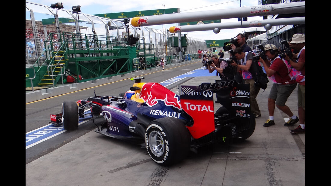 Mark Webber - Red Bull - Formel 1 - GP Australien - 15. März 2013