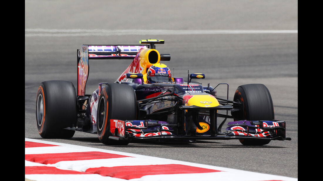Mark Webber - Red Bull - Formel 1 - GP Bahrain - 19. April 2013