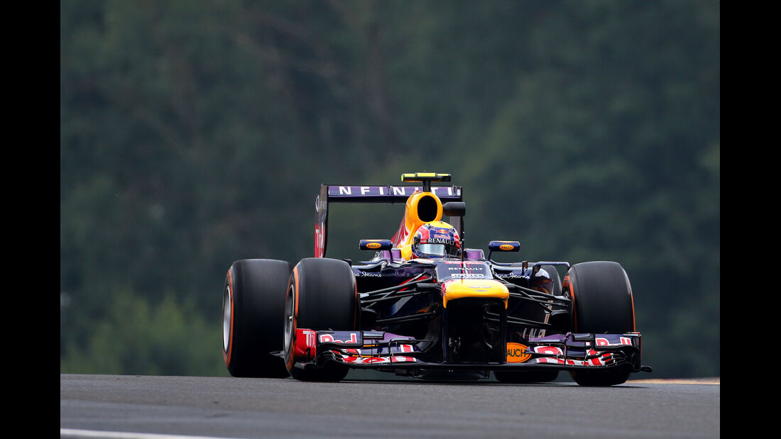 Mark Webber - Red Bull - Formel 1 - GP Belgien - Spa Francorchamps - 23. August 2013