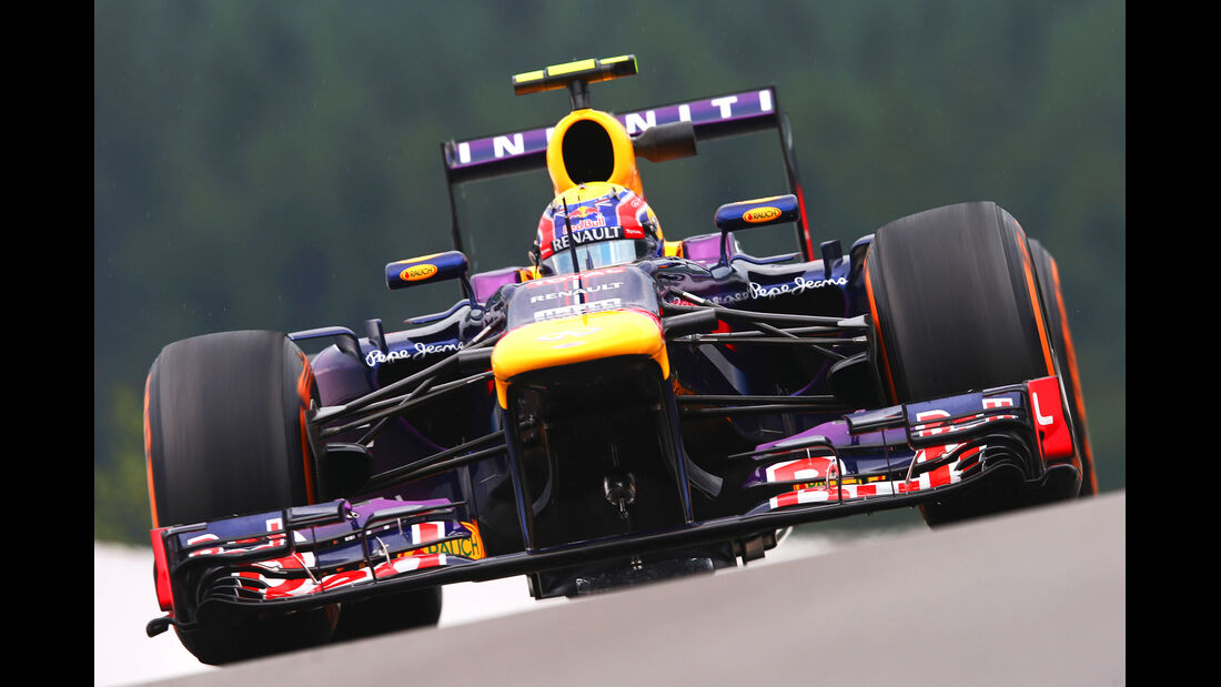 Mark Webber - Red Bull - Formel 1 - GP Belgien - Spa Francorchamps - 23. August 2013