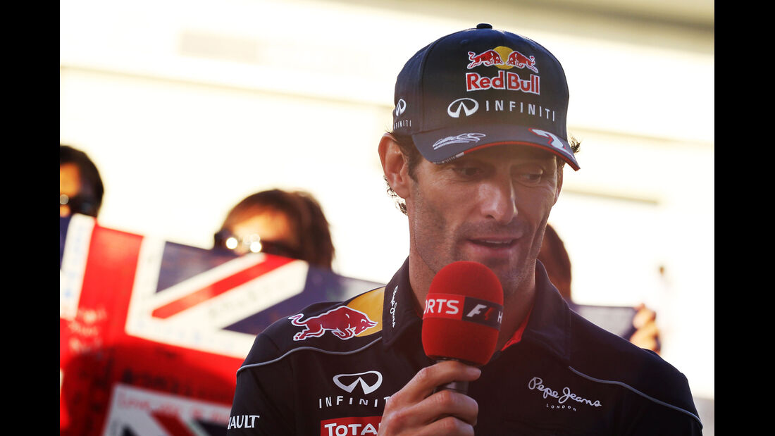 Mark Webber - Red Bull - Formel 1 - GP Japan - 12. Oktober 2013