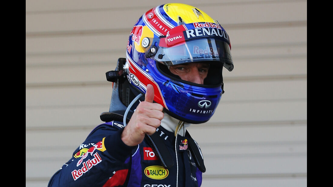 Mark Webber - Red Bull - Formel 1 - GP Japan - 12. Oktober 2013