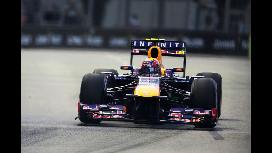 Mark Webber - Red Bull - Formel 1 - GP Singapur - 20. September 2013