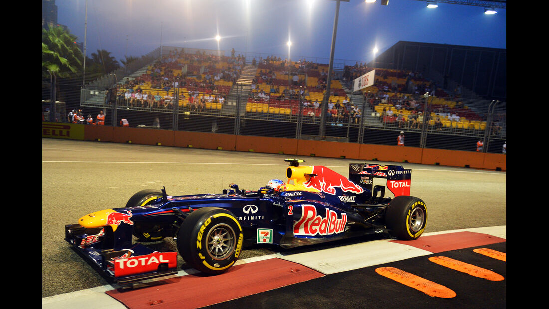 Mark Webber - Red Bull - Formel 1 - GP Singapur - 21. September 2012