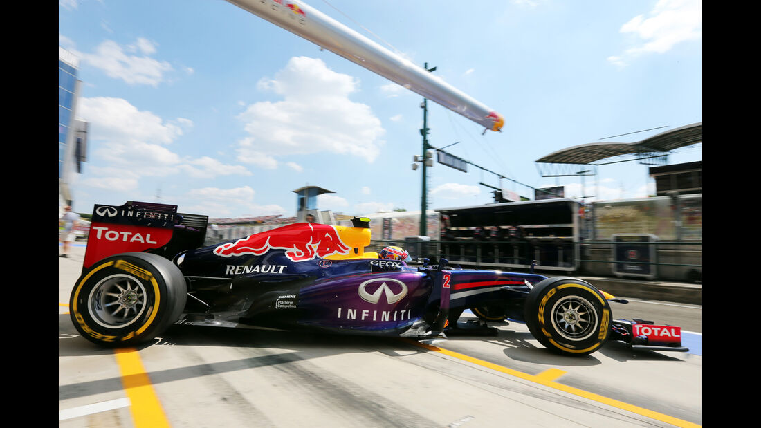 Mark Webber - Red Bull - Formel 1 - GP Ungarn - 26. Juli 2013