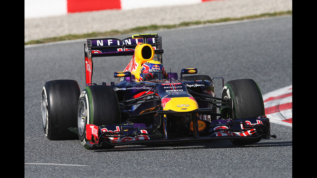 Mark Webber - Red Bull - Formel 1 - Test - Barcelona - 2. März 2013