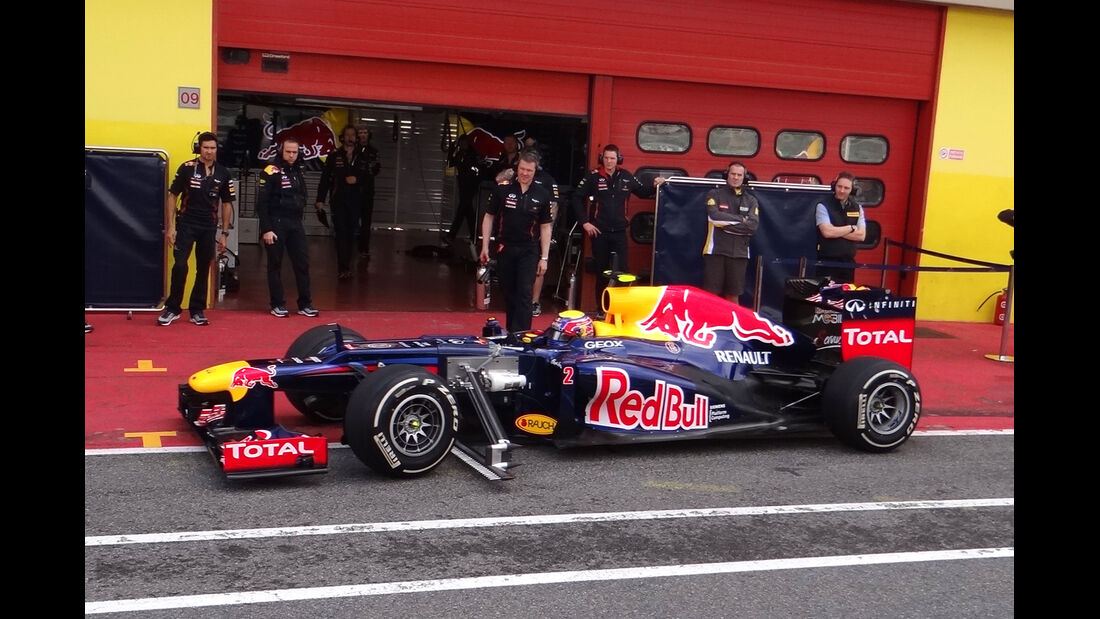 Mark Webber - Red Bull - Formel 1-Test - Mugello - 2. Mai 2012