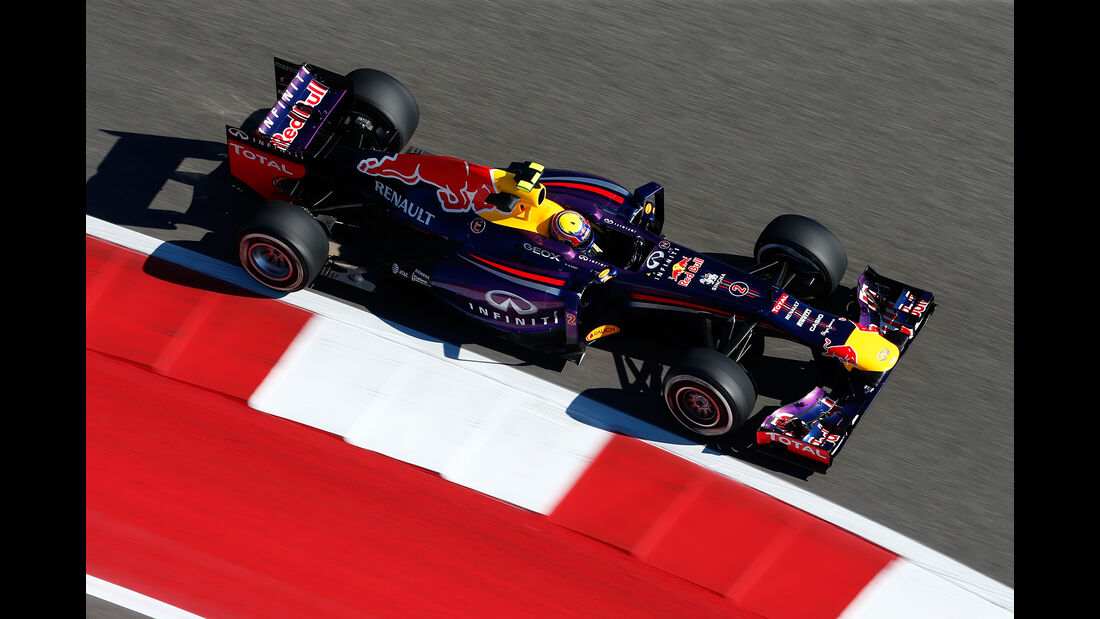 Mark Webber - Red Bull RB9 - GP USA 2013