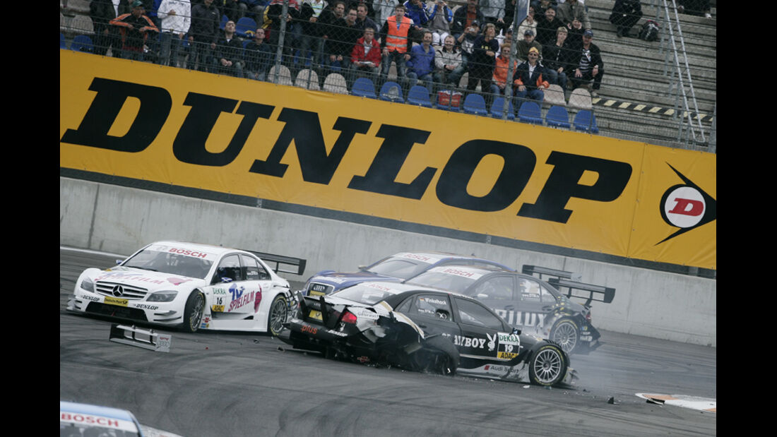 Markus Winkelhock DTM-Crash