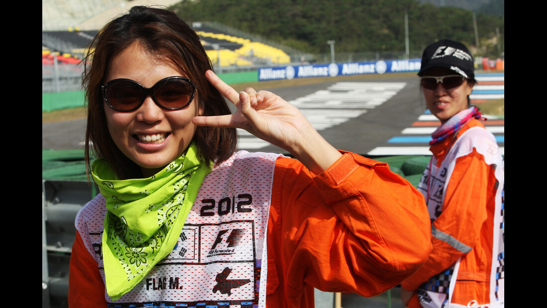 Marshalls - Formel 1 - GP Korea - 12. Oktober 2012