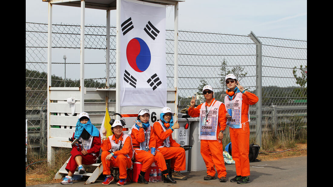 Marshals - Formel 1 - GP Korea - 5. Oktober 2013